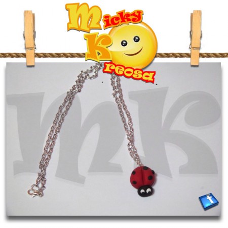 Collana con coccinella!